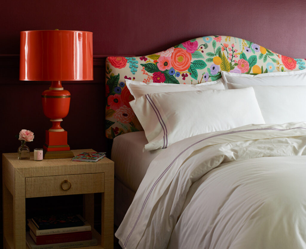 GARDEN PARTY CURVED HEADBOARD ONE