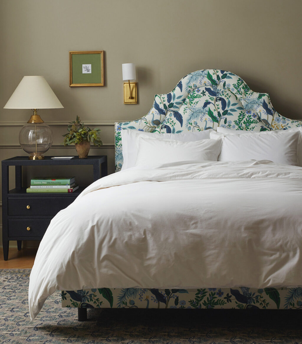 Marion Bed in Peacock 2