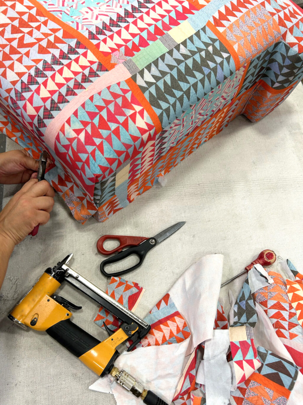 Production flying geese